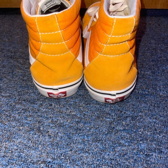 Vans Orange High-Top Sneakers - Picture 4 of 6